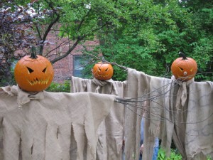 Scarecrows at Frog Alley