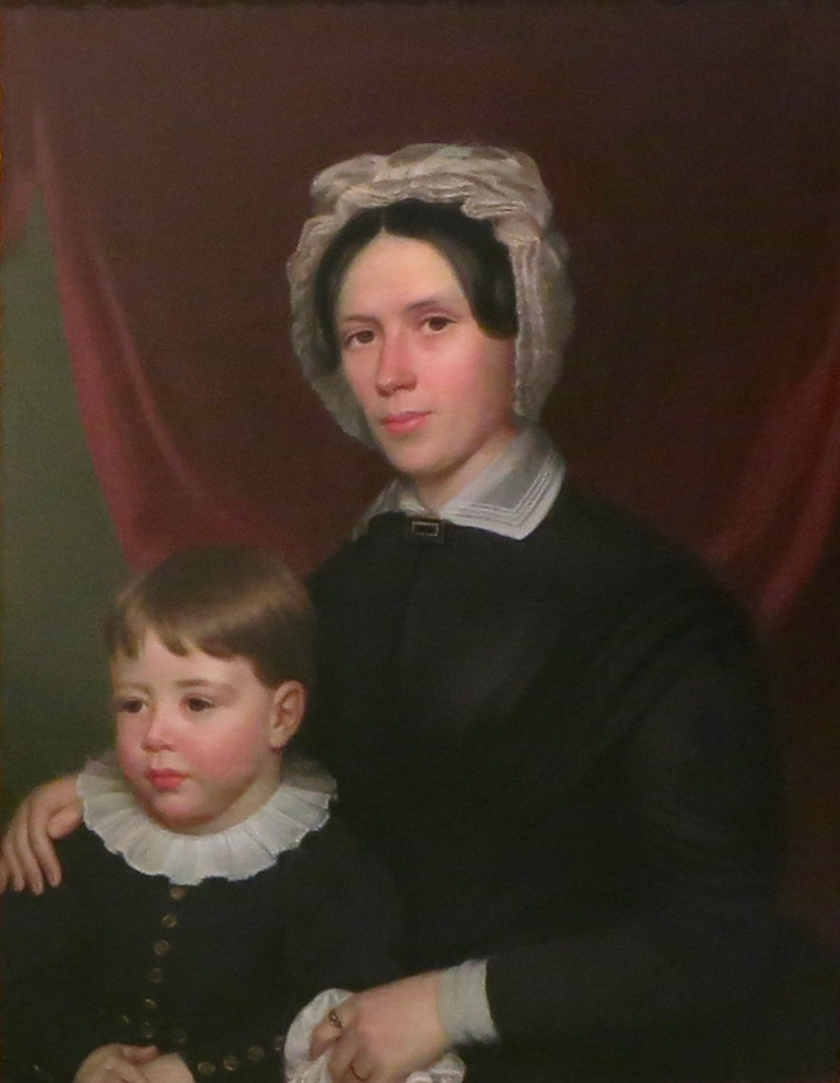 Portrait of George Sharpe and Mother