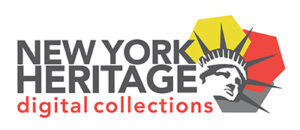 NY Heritage Digital Collections Logo and link